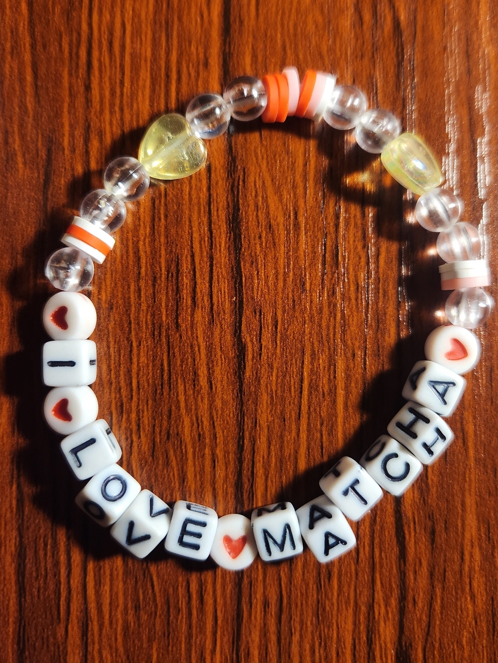 'I LOVE MATCHA' Bracelet
